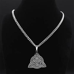 Collier pendentif nœud celtique viking pour homme | Bijoux gothiques nordiques