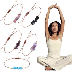 Bracelets et joncs en pierre naturelle pour le Reiki et l'harmonisation des chakras