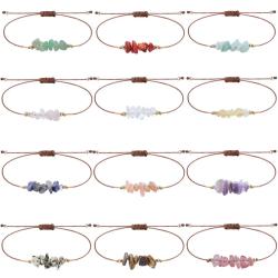 Bracelets et joncs en pierre naturelle pour le Reiki et l'harmonisation des chakras