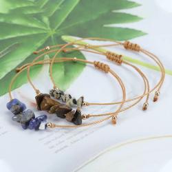 Bracelets et joncs en pierre naturelle pour le Reiki et l'harmonisation des chakras