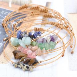 Bracelets et joncs en pierre naturelle pour le Reiki et l'harmonisation des chakras