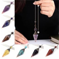 Pendules en quartz pour la lithothérapie et la divination