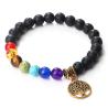 Bracelet des 7 Chakras en Pierres | Énergie de Guérison et Reiki