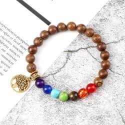 Bracelet des 7 Chakras en Pierres | Énergie de Guérison et Reiki
