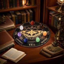 Kit de divination par les cristaux des chakras | 8 disques de divination