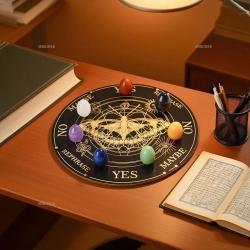 Kit de divination par les cristaux des chakras | 8 disques de divination