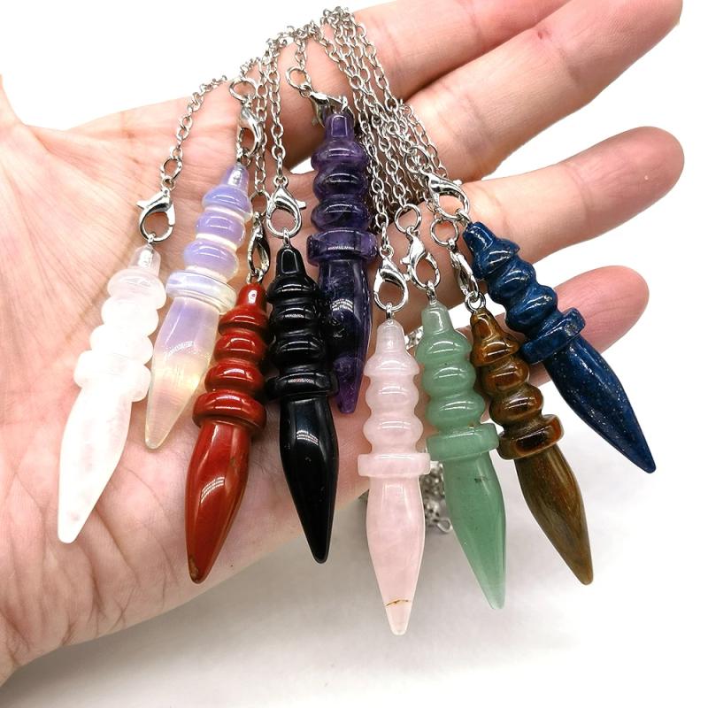 Ägyptisches Quarzpendel für Wahrsagerei und Reiki
