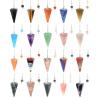 Pendules en cristal naturel pour la divination et les soins Reiki