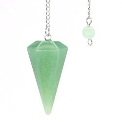 Pendules en cristal naturel pour la divination et les soins Reiki
