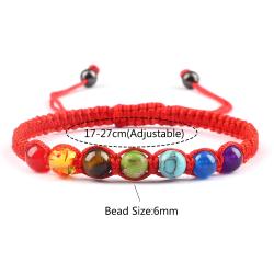 Chakra-Armband aus Natursteinen | 7 Steine ​​für Energieheilung und Balance