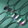 Pendel-Halsketten-Set aus Natursteinen – 7-teilig, Chakra-Heilquarz