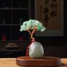 Arbre en cristal de quartz rose et d'améthyste - Décoration de guérison Reiki
