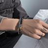 Bracelet chapelet œil de tigre | Acier inoxydable, protection et style