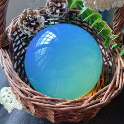Opal Crystal Ball: 7 Chakra Reiki Healing, Gift & Decor