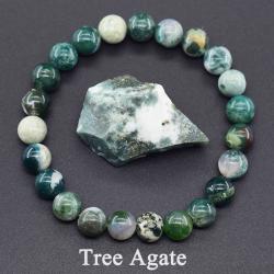 Braccialetti in agata naturale | Pietre energetiche autentiche per la guarigione