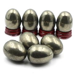 Œuf en cristal de pyrite de fer : Guérison énergétique et décoration | Maison/Jardin