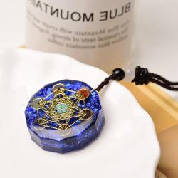 Orgonite Energy Pendant: Chakra Balancing & Positive Vibes