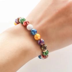 Bracelet de guérison des 7 chakras pour hommes et femmes - EVISPOL