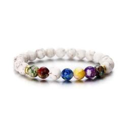 Bracelet de guérison des 7 chakras pour hommes et femmes - EVISPOL