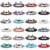 Bracelets énergétiques en pierre naturelle pour hommes et femmes - Agate et onyx