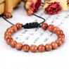 Bracelets énergétiques en pierre naturelle pour hommes et femmes - Agate et onyx