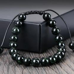 Bracelets énergétiques en pierre naturelle pour hommes et femmes - Agate et onyx