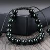 Bracelets énergétiques en pierre naturelle pour hommes et femmes - Agate et onyx