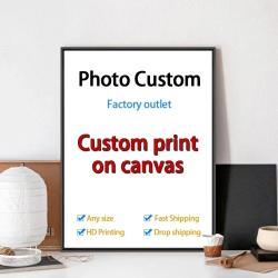 Impressions sur toile grand format personnalisées | Décorations murales et affiches personnalisées