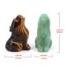 Amethyst-Wolfsfigur: Heilkristalle & spirituelle Dekoration