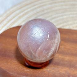 Sphères de pierre de soleil et de pierre de lune en cristal naturel : Décoration de guérison Reiki