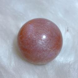 Sphères de pierre de soleil et de pierre de lune en cristal naturel : Décoration de guérison Reiki