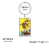 Tarot Kartı Anahtarlık - Büyük Arkana Sembolleri ve Astroloji