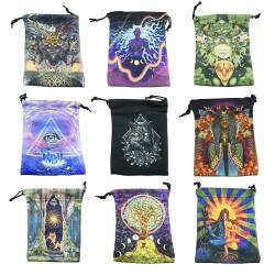 Kadife Tarot ve Rune Kesesi: Göksel Ay Evreleri + Saklama Alanı