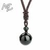 Collier pendentif œil de tigre en obsidienne : Chance et style