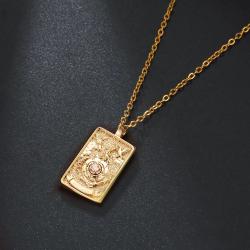Tarot Kolye: Çift Taraflı Burç Takısı ve Kehanet
