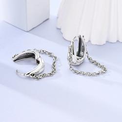 Boucles d'oreilles œil maléfique en argent sterling - Soleil, étoiles, tour Eiffel et pattes