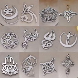 Breloques en filigrane à faire soi-même : pendentifs vintage pour boucles d’oreilles uniques