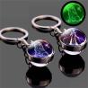 Porte-clés lumineux céleste : Porte-clés zodiaque galaxie ciel étoilé