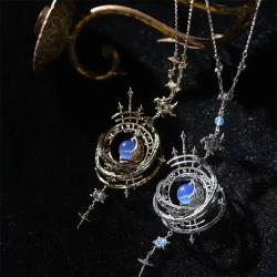 Yıldız Takımyıldızı Küre Kolye: Astroloji ve Retro Tarzı