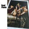 Judith'in Holofernes'in Kafasını Kesmesi Tablosu | İtalyan Barok Sanat Dekorasyonu