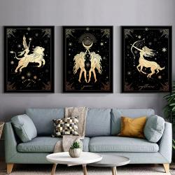 Burç Temalı Duvar Sanatı: Ev Dekorasyonu İçin Astroloji Baskıları