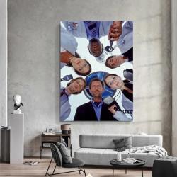 House MD TV Dizisi Posteri - Tıbbi Drama Dekorasyonu