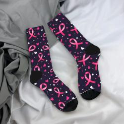 Pembe Kurdele Kelebek Çoraplar: Tüm Sezon Boyunca Destek ve Şıklık