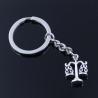 Vintage Libra Keychain | Metal DIY Pendant for Men