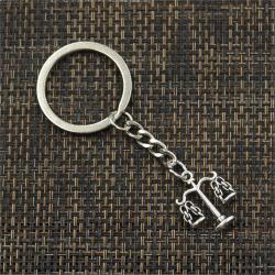 Vintage Libra Keychain | Metal DIY Pendant for Men