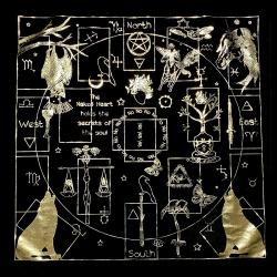 Üstün Kalite Tarot Kumaşı: Büyüler ve Fal Bakmaları İçin Kozmik Desenler