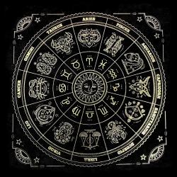 Üstün Kalite Tarot Kumaşı: Büyüler ve Fal Bakmaları İçin Kozmik Desenler