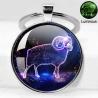 Zodiac Keychain - Handmade Constellation Pendants for Scorpio & More