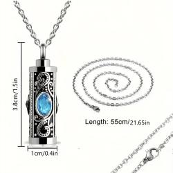 Collana con urna funeraria in acciaio inossidabile - Tieni stretti i tuoi cari