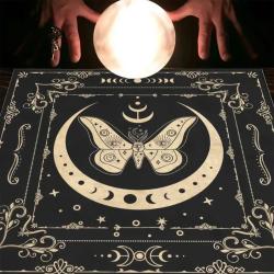 Tarot Okumaları ve Kehanet İçin Gizemli Masa Örtüsü